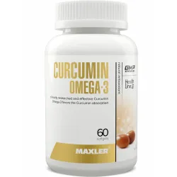Maxler Curcumin Omega 3 - 60 капсул Maxler Curcumin Omega 3 - 60 капсул