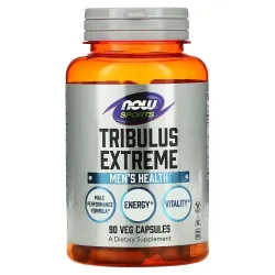 NOW Sports, Tribulus Extreme, для мужского здоровья, 90 растительных капсул