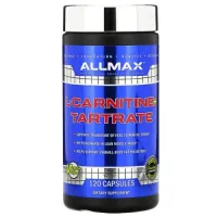 ALLMAX Nutrition, L-карнитин и тартрат, 120 капсул