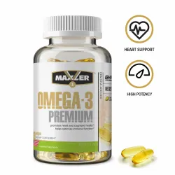 Maxler Omega-3 Premium 60 капсул Maxler Omega-3 Premium 60 капсул