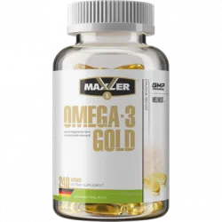Maxler Omega-3 Gold 240 капсул Maxler Omega-3 Gold 240 капсул