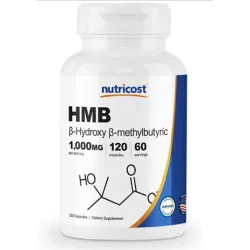 Nutricost HMB 1000 мг 120 капсул Nutricost HMB 1000 мг 120 капсул