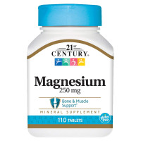21st CENTURY MAGNESIUM (110 таблеток)
