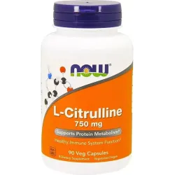 Now Foods L-Цитруллин 750 мг, 90 капс