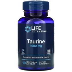 Life Extension, Таурин, 1000 мг, 90 вегетарианских капсул Life Extension, Таурин, 1000 мг, 90 вегетарианских капсул